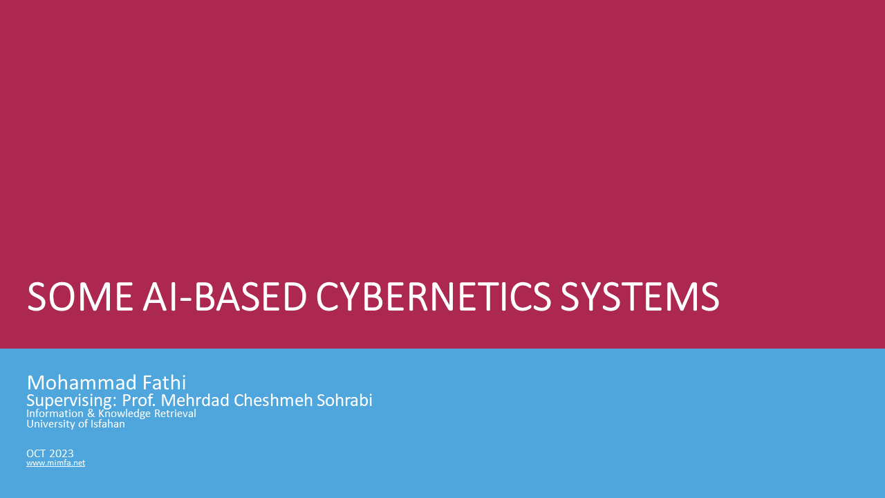 AI-Based Cybernetics Systems